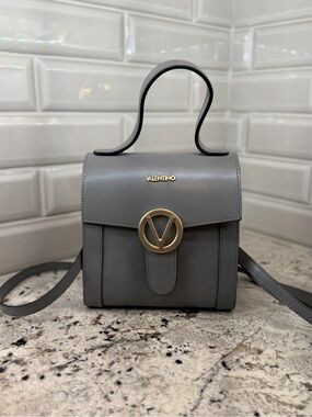 Mario Valentino Gray Crossbody